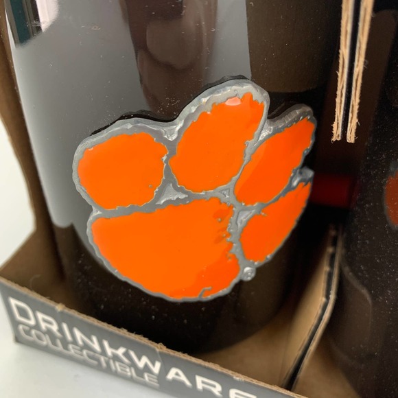 Clemson Tigers 15oz. Coffee Mug Coffee Cup Set Black Orange University College - Picture 3 of 8